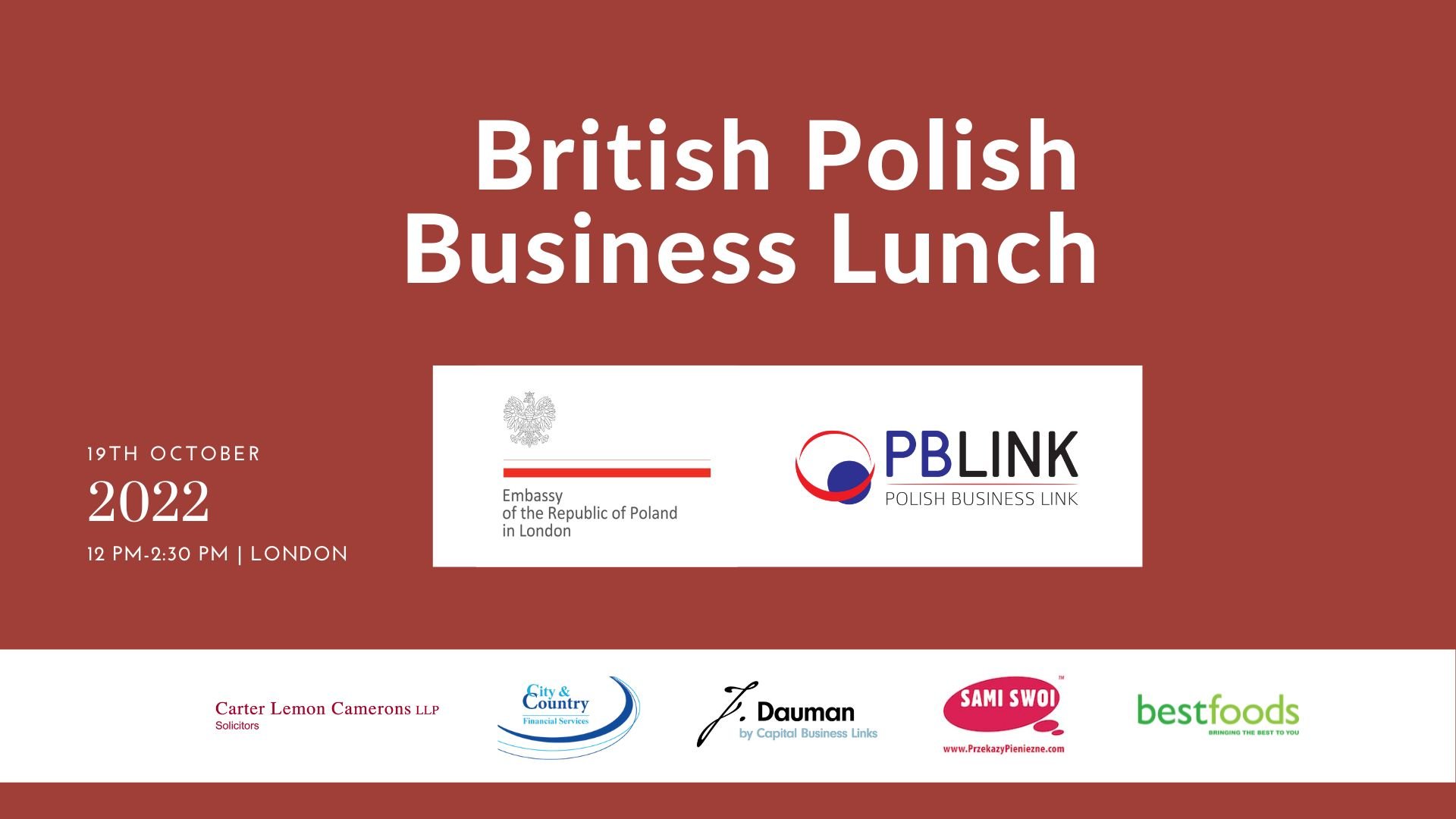 PBLINK event in Polish Embassy