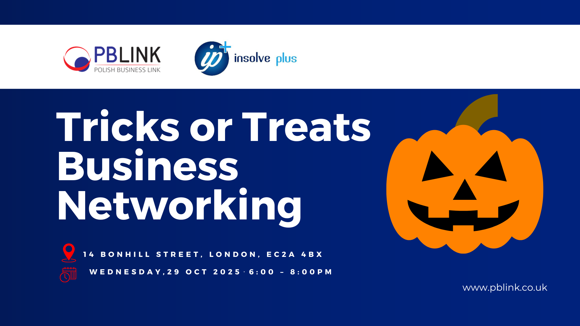 haloween business mixer London 2025